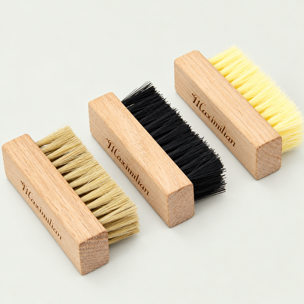 Wooden Trainer Brush Set · 3 Pieces